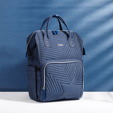 Load image into Gallery viewer, Waterproof Diaper Bag Backpack, Multifunction Large Capacity Travel Backpack For Stylish Moms