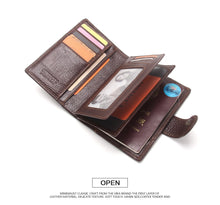 Load image into Gallery viewer, Genuine Leather Passport Holder