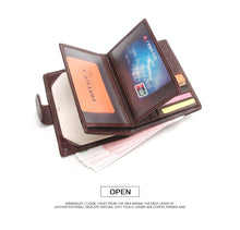 Load image into Gallery viewer, Genuine Leather Passport Holder
