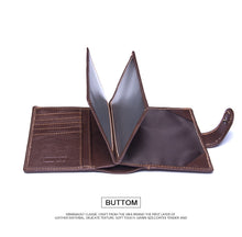 Load image into Gallery viewer, Genuine Leather Passport Holder