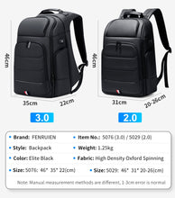 Load image into Gallery viewer, Waterproof Anti-theft Backpack Fit 15.6 Inch Laptop