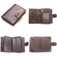 Load image into Gallery viewer, Genuine Leather Passport Holder