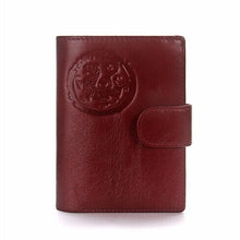 Load image into Gallery viewer, Genuine Leather Passport Holder
