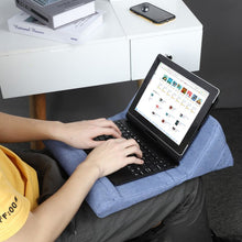 Cargar imagen en el visor de la galería, Portable Multifunction Lap Desk, Tablet Pillow Stand Cushion Holder With Pockets
