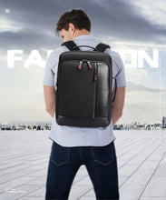 Cargar imagen en el visor de la galería, Anti Theft Enlarged Travel Backpack Multifunction USB Charging 15.6 Inch Laptop
