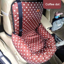 Cargar imagen en el visor de la galería, Deluxe Pet Car Seat Bag Basket, Waterproof Dog Booster Seat For Safe Travel
