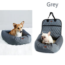 Cargar imagen en el visor de la galería, Deluxe Pet Car Seat Bag Basket, Waterproof Dog Booster Seat For Safe Travel
